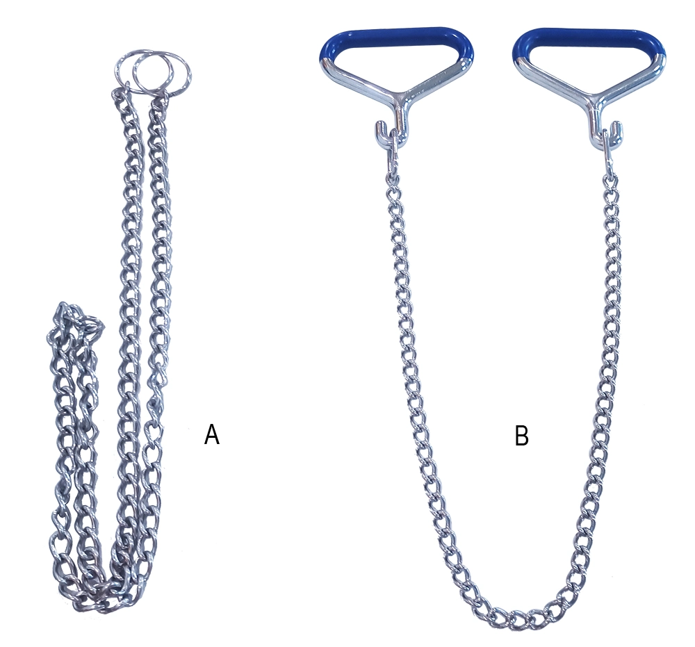 Veterinary Obstetrics Hooks Chain Instruments Set Cow Obstetric Apparatus