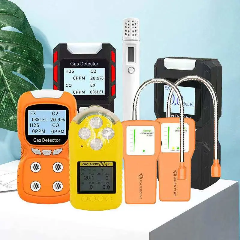 H2s O2 Ex Co 4 Function portable Gas Detector for Sale