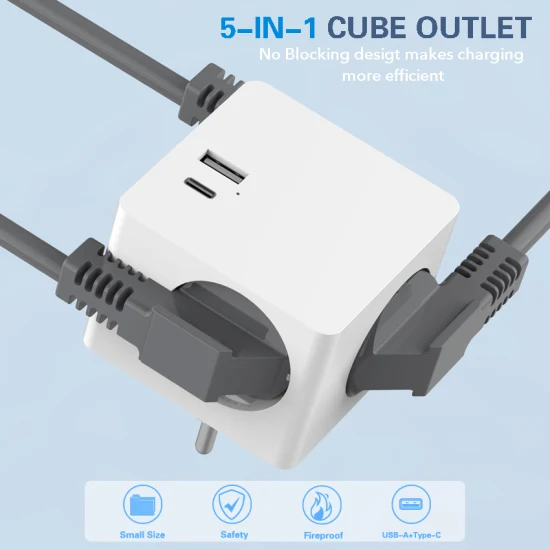 Leishen USB-Adapter Sp-170A EU-Stecker 20 W Pd Typ C Smart Power Cube