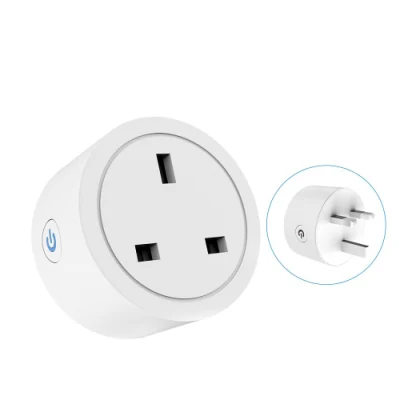 UK Standard Zigbee Tuya APP 13A Wireless Smart Plug WiFi Mini Fernbedienung Timer Steckdose Standard Erdung